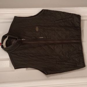 DRAKE Men's Delta Quilted Fleece-Lined Vest